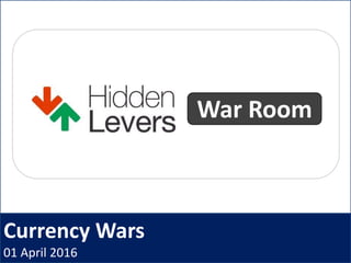 Currency Wars
01 April 2016
War Room
 