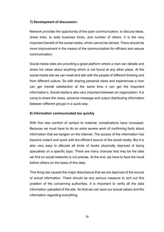 impact of social media on youth | PDF
