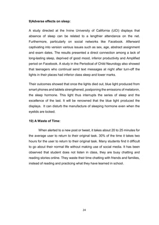 impact of social media on youth | PDF