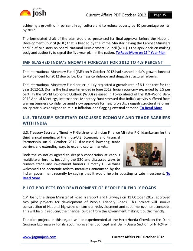 Current Affairs