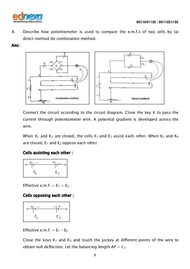 Current Electricity Pdf 12th