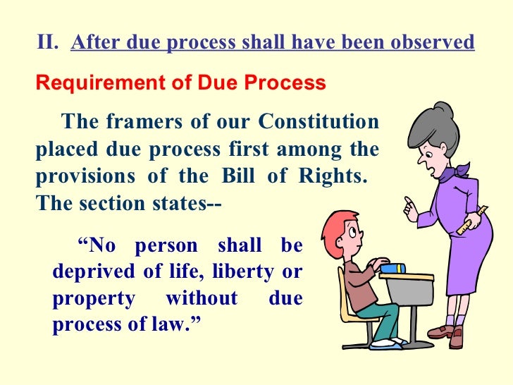 due process law essay due process law essay