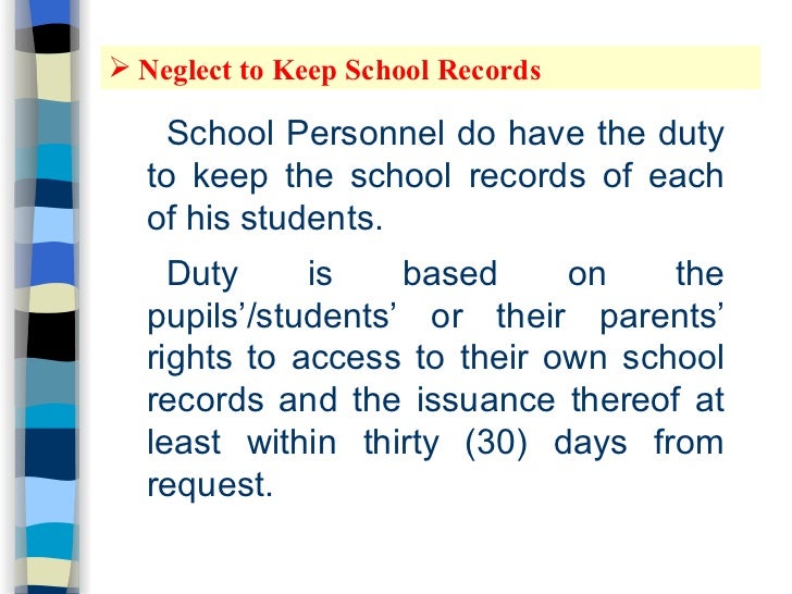How do you access student school records?
