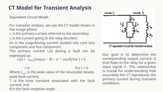 Current Transformer Transient Performance Analysis | PPTX