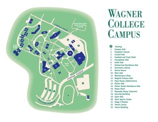 Wagner College Campus Map Current Wagner-Map
