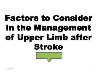 Current Techniques For Rehabilitation Of Upper Limb After Stroke | PDF
