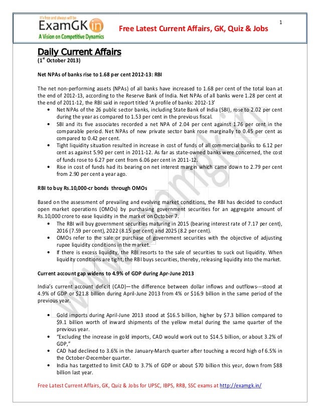 Current Affairs June 2013 Pdf