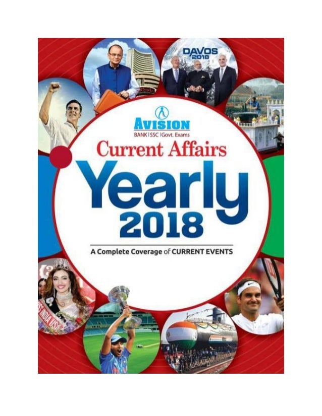 Current Affairs 2018 Month of March