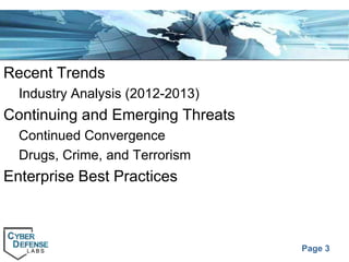 Cyber Security Emerging Threats | PPT