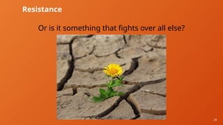 29
Resistance
Or is it something that fights over all else?
 