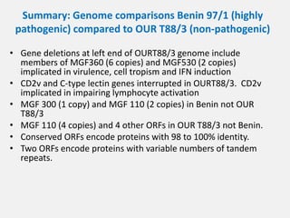 Current approaches for African swine fever virus vaccine development