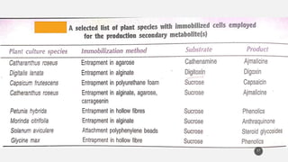 Current approaches toward production of secondary plant metabolites | PPTX