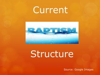 Current 
Structure 
Source: Google Images 
 