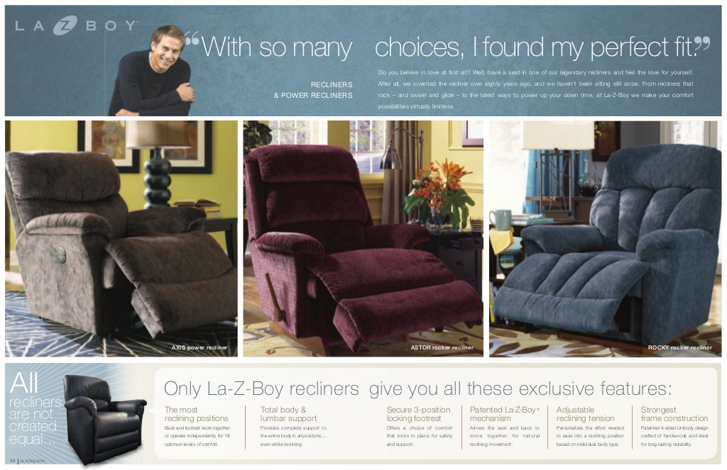 LaZBoy Furniture 2011 Spring/Summer Catalog