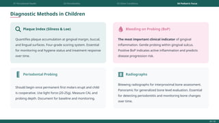 Comprehensive Classification of Pediatric Gingival and Periodontal ...