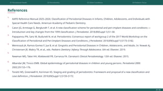 Comprehensive Classification of Pediatric Gingival and Periodontal ...