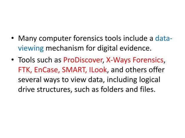 computer forensic tools-Hardware & Software tools | PPTX | Operating ...