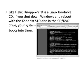 Helix Linux computer forensic tools-Hardware & Software tools | PPTX