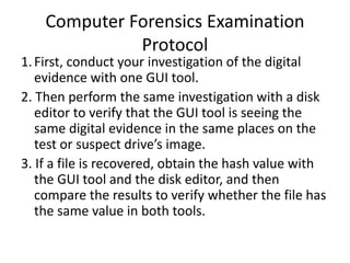 computer forensic tools-Hardware & Software tools | PPTX