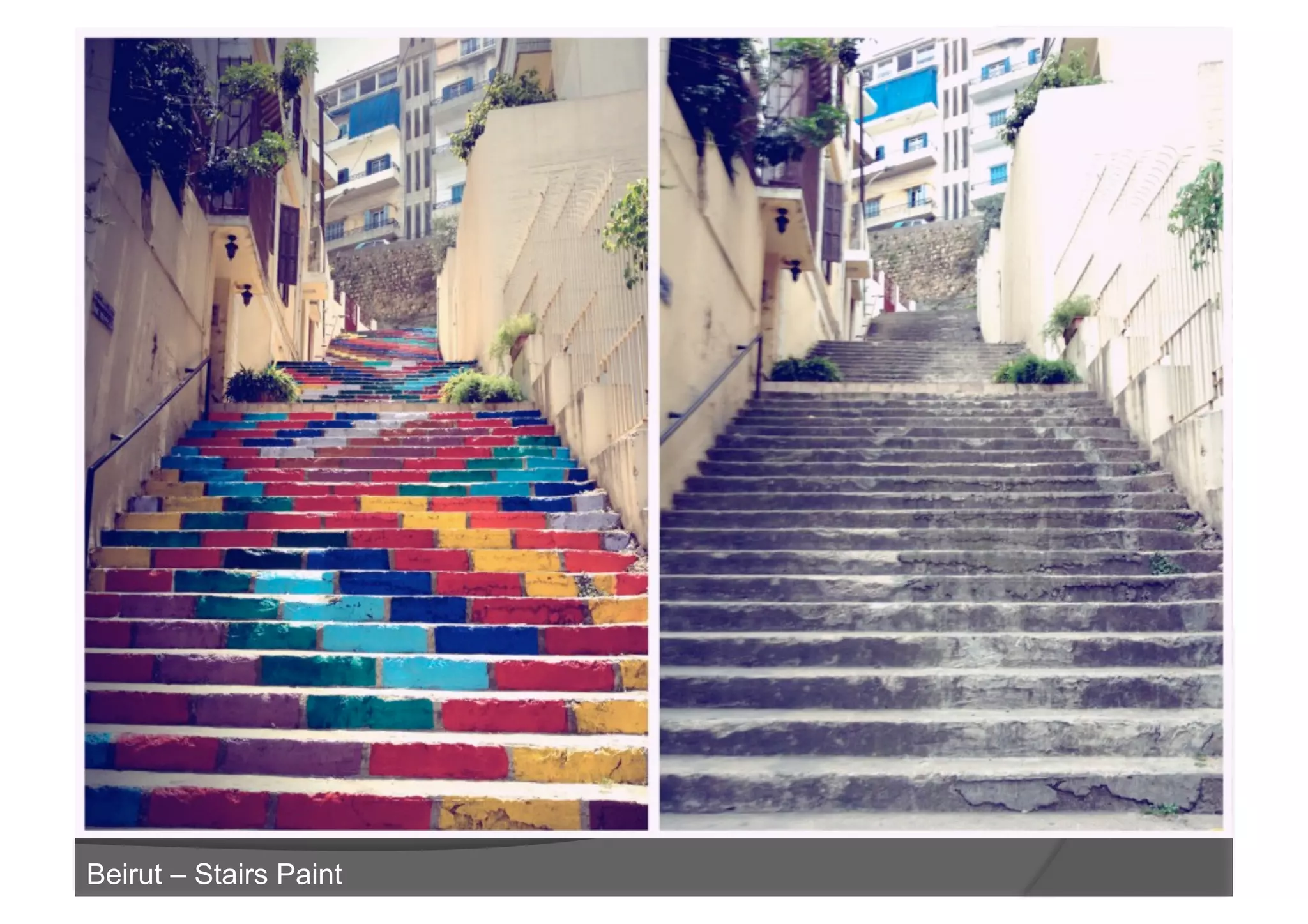 Beirut – Stairs Paint
 