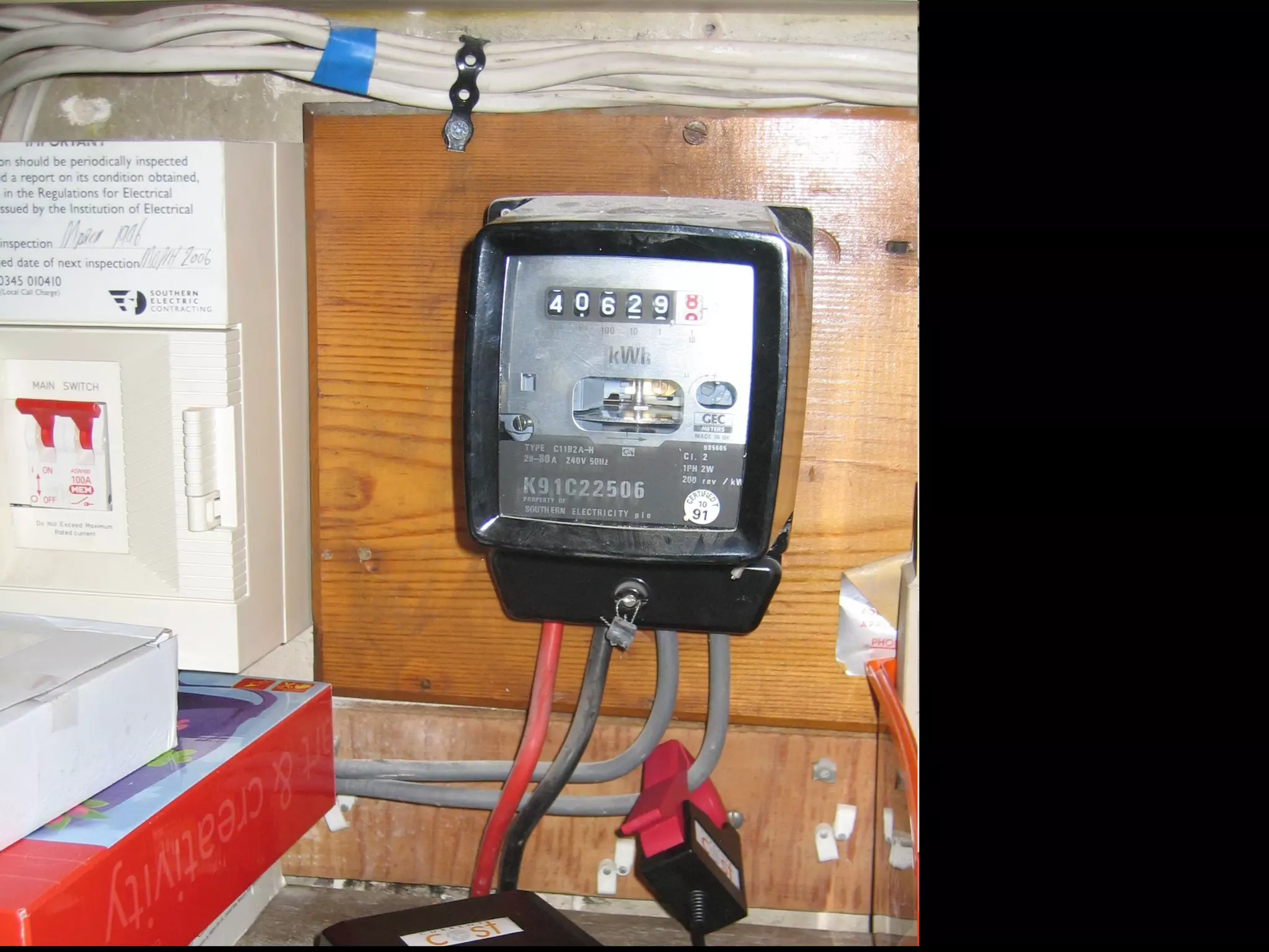 Monitoring your electricity usage