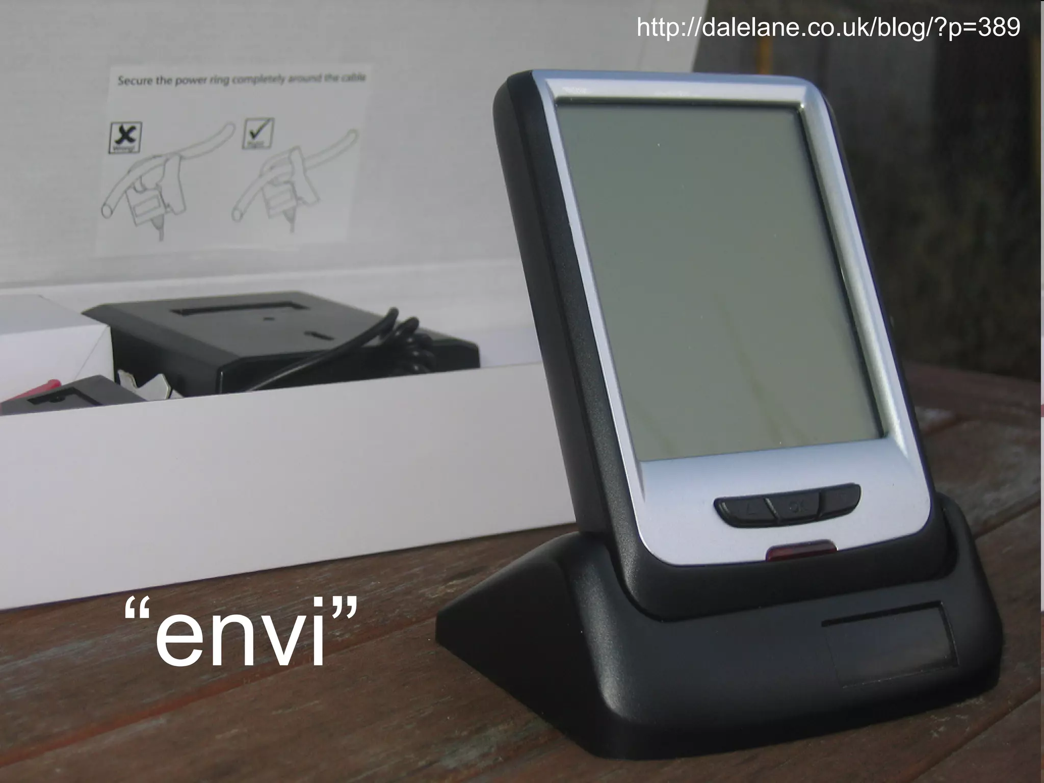 Monitoring your electricity usage