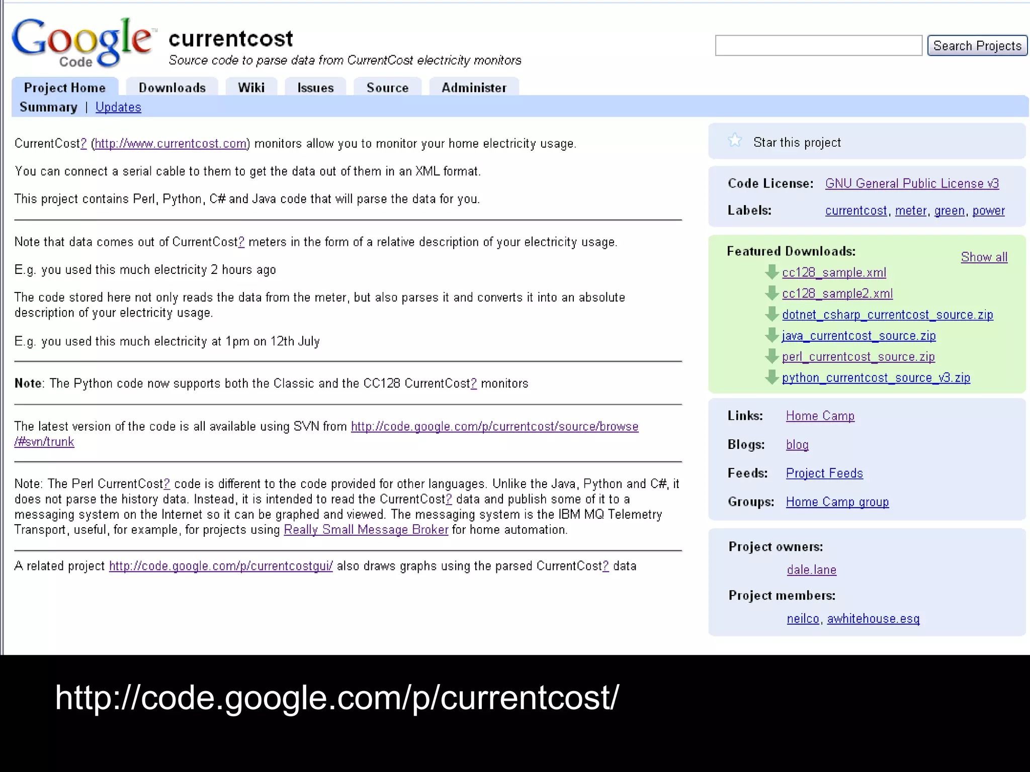 Monitoring your electricity usage