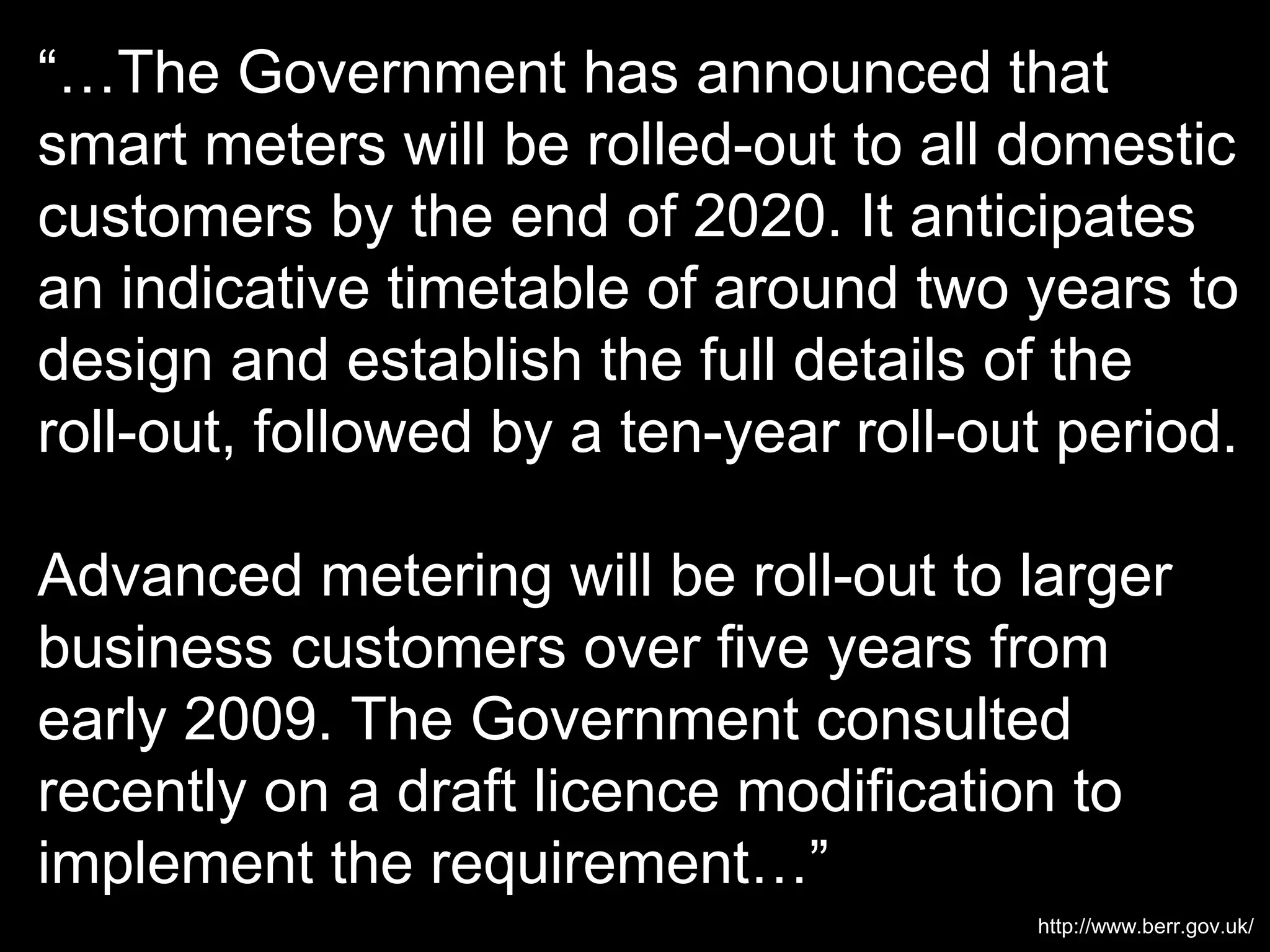 Monitoring your electricity usage