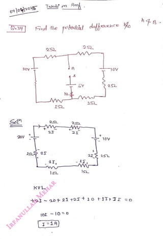 Q39
<br>
So
<br>
90V
<br>
20V
<br>
Tuk n
<br>
Sd he pototal dtence o
<br>
KVL
<br>
ISL
<br>
1I,
<br>
A
<br>
B
<br>
21
<br>
9S
<br>
+
<br>
2S2
<br>
70V
<br>
21 2s
<br>
 