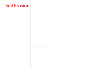 Soil Erosion
 