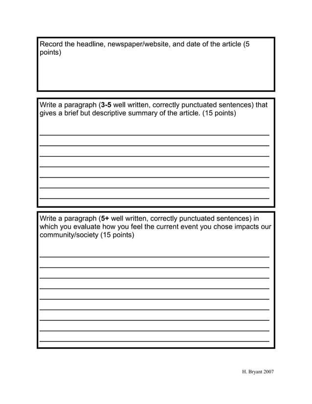 Current Event | PDF