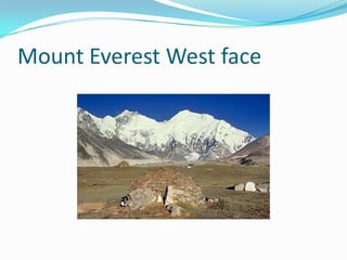 Mount Everest West face