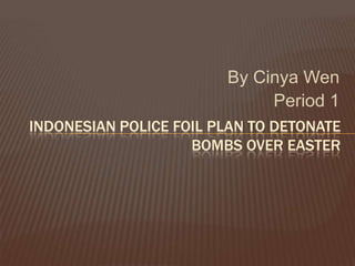 Current Events Indonesia Ppt Ppt