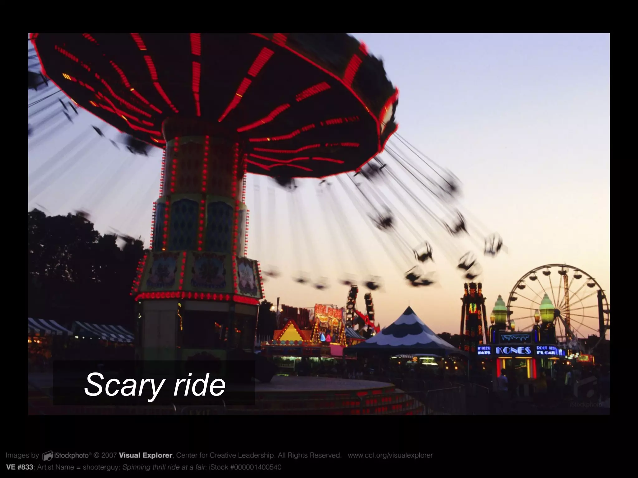 VE #833 Scary ride 