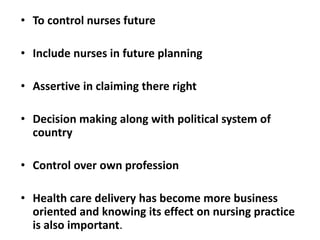 Current Issues in Nursing | PPTX