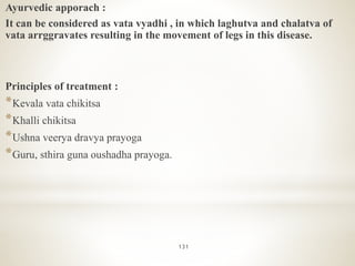 New Emerging Health Challenges and Ayurvedic Management   Slide 131