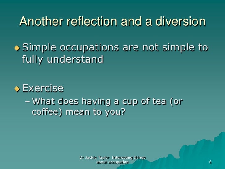 interesting occupations