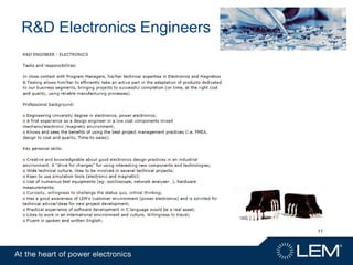 R&D Electronics Engineers
11
 