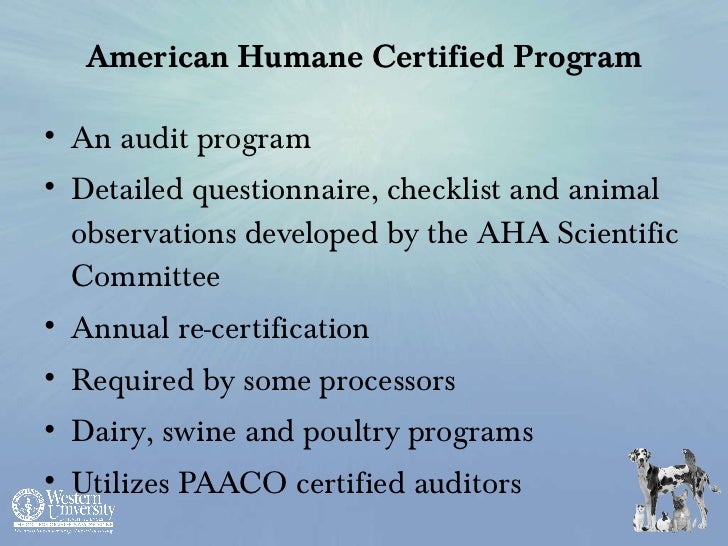 Farm Animal Welfare Certification Guide L Take Action L Aspca