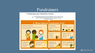 Fundraisers
 