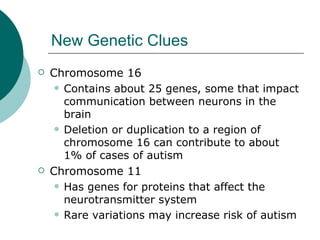 Current Research on Autism | PPT