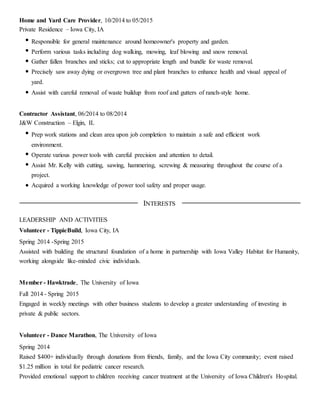 My Resume | DOCX