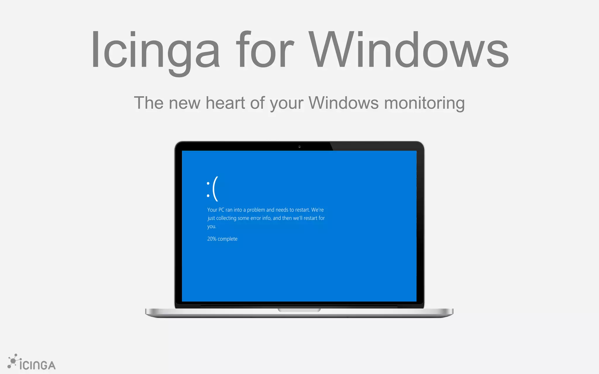 Icinga for Windows
The new heart of your Windows monitoring
 