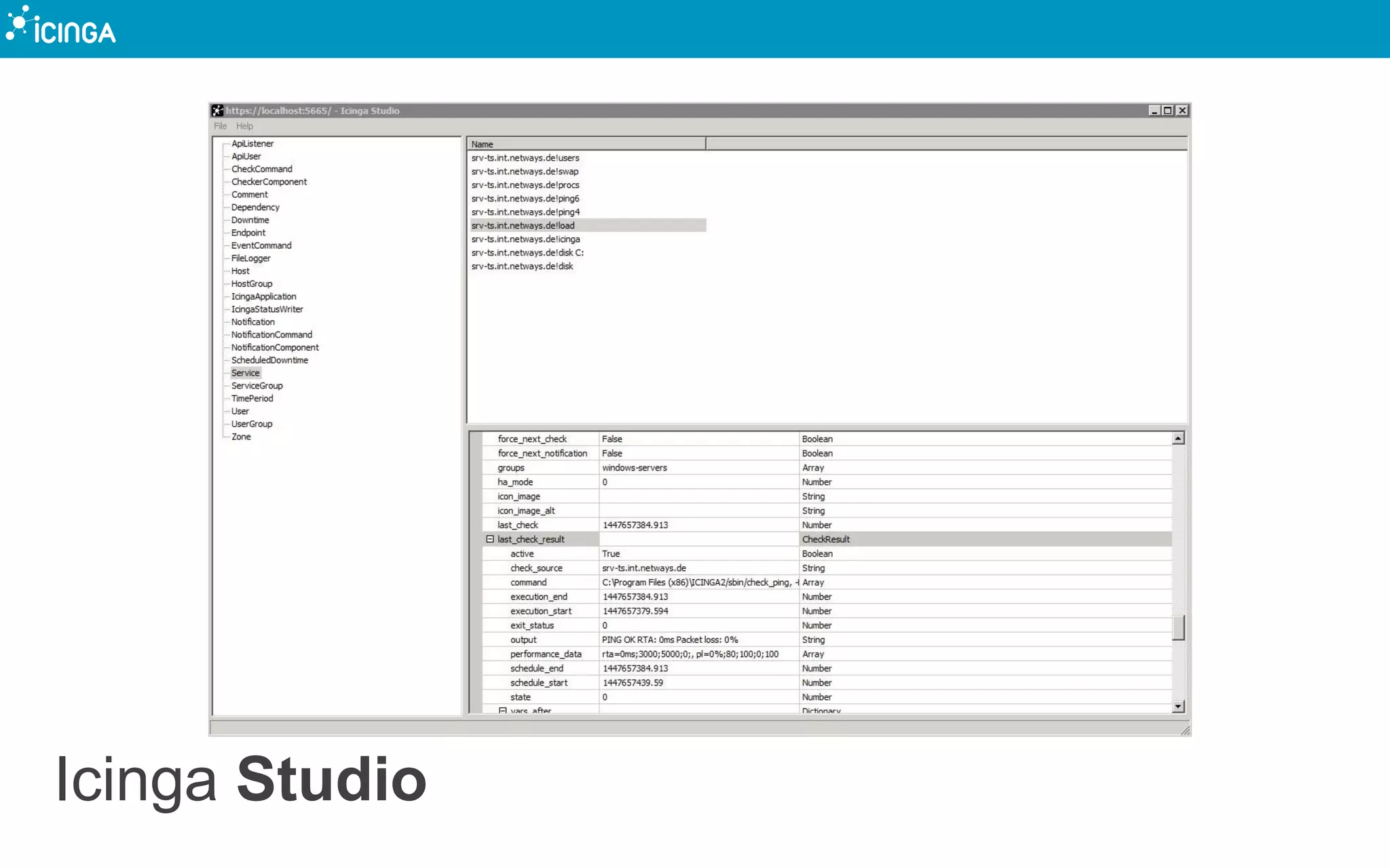 Icinga Studio
 
