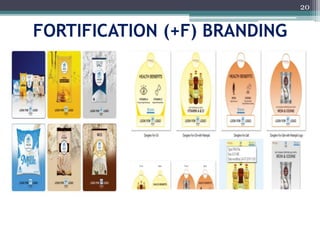 Fortification Labels Current status of food fortification in india | PDF