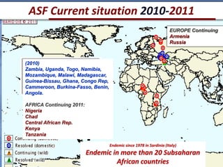 Current status of serological and nucleic acid based diagnostic techniques for ASF