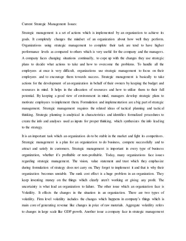 Short essay on management picture