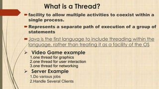 Threads in JAVA | PPT