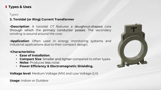 Introduction to Current Transformer (Substation) | PDF