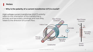 Introduction to Current Transformer (Substation) | PDF